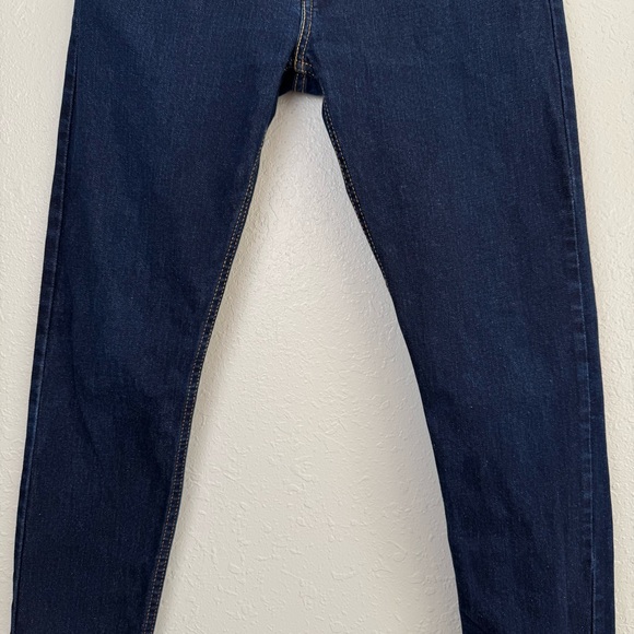 Levi's 512 slim taper dark wash jeans 30x32 - Picture 5 of 12